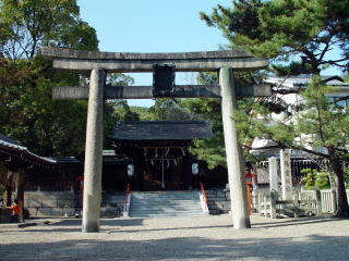 離宮八幡神社の風景2